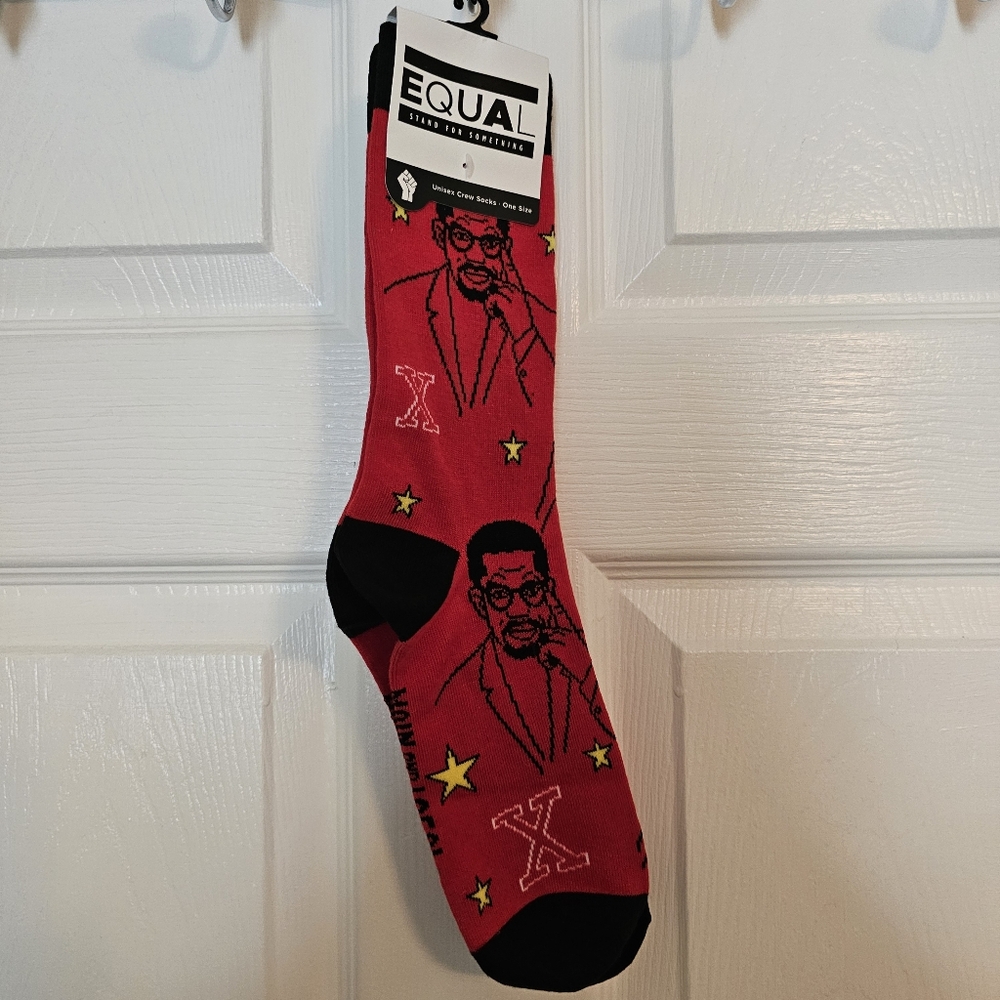 NWT Malcolm X Socks